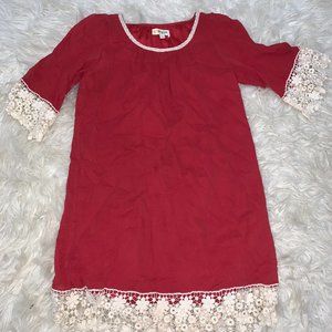 Umgee Red Lace Dress